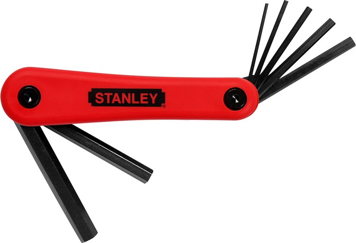  STANLEY® inklapbare inbussleutels 2,5 - 10 mm set (7 stuks) 